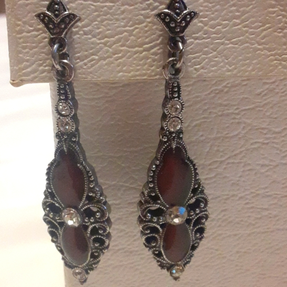 Beautiful clip on earrings